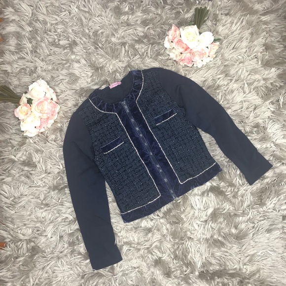 MonnaLisa Other - Monnalisa Blue Jacket Girl’s Size 8